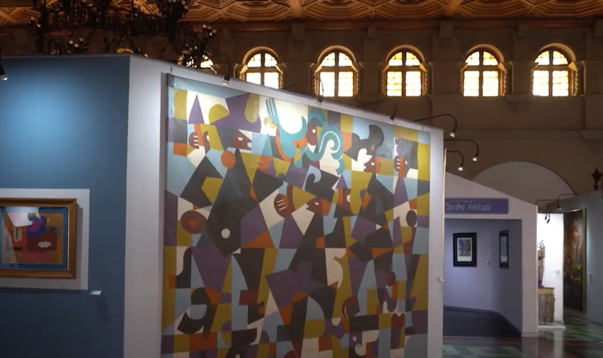 La calle de los museos en la zona 13 de la Ciudad de Guatemala