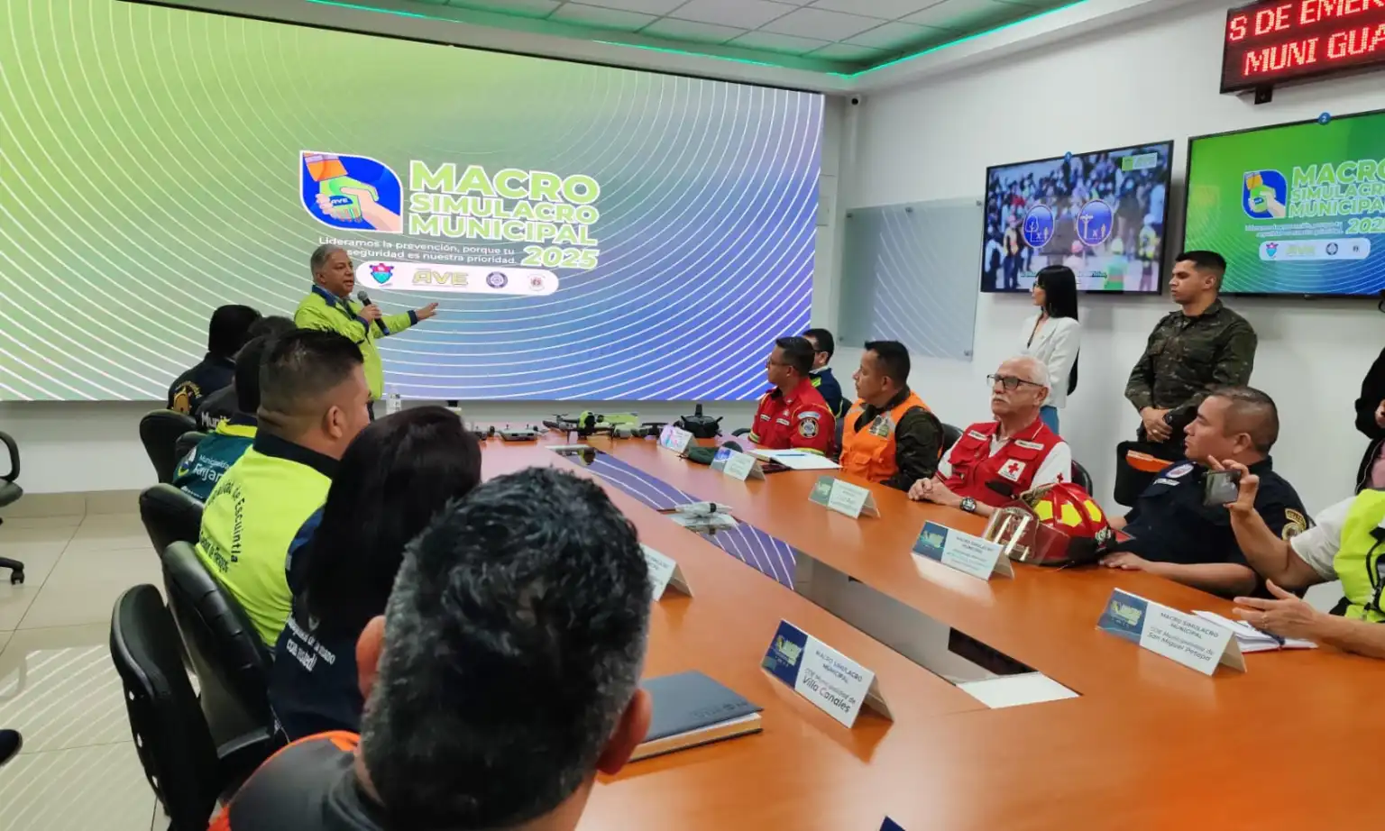 Preparan macrosimulacro de terremoto en Guatemala en el que participarán ocho municipios